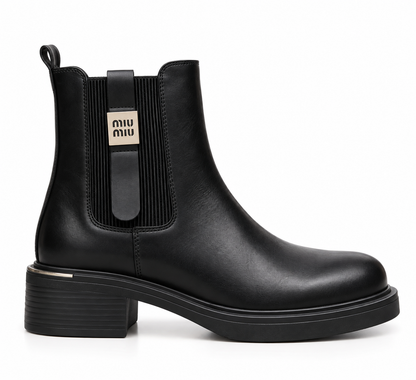 Miu classic chelsea boots
